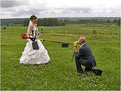 photo "- Do not ruin me, the beauty! I will be the good husband!"