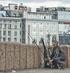фото "В Засаде или Питерский Рыбак"