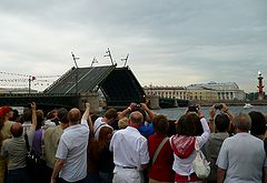 photo "The raising of the bridges in Saint-Petersburg"
