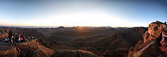 photo "Sunrise on the Mount of Moses"