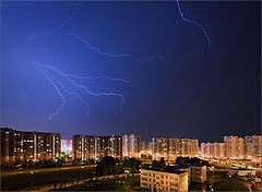 фото "Гроза над городом"