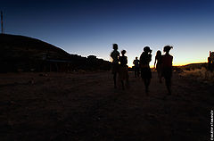 photo "Africa. Silhouettes.("