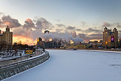 photo "Frosty Sunset"