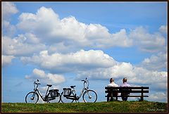 фото "with the head in the clouds"