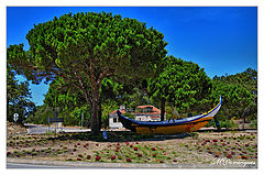 фото "Boat on the roundabout"