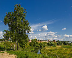 фото "Берёзка над рекой"