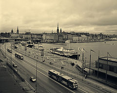 фото "Стокгольм. Вид с о. Седермальме на о. Гамла Стан"