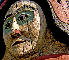 photo "Face On Totem Pole"