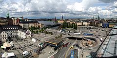 фото "Вид на Стокгольм с площадки Катарина-лифта"