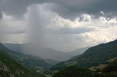 photo "Rain in the mountains"