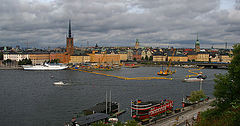 фото "Стокгольм. Вид со смотровой площадки о. Седермальме"