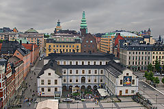фото "Стокгольм. Вид на Городской музей с Катаринахиссен"