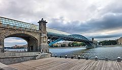 фото "Андреевский пешеходный мост"