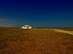 photo "The White sun of a desert"