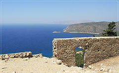 photo "Near Blue Aegean Sea"