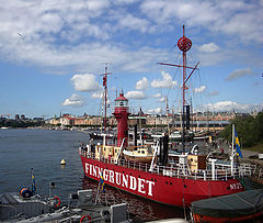фото "Стокгольм. Плавучий маяк"