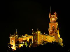 фото "Pena palace at night."