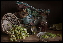 фото "Натюрморт с виноградом"
