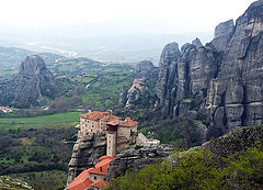 фото "Meteora - Монастырь Русану и монастырь Святого Николая Анапавсаса"