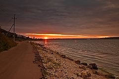 photo "Sunset at Volga"