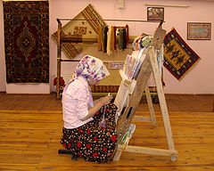 photo "Creating a carpet"
