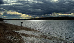 photo "Fisherman and autumn ..."