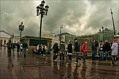 photo "on Manejnaya square"