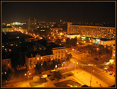 фото "Могилев... Огни ночного города..."