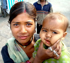 фото "индийская мамочка ."