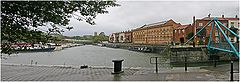 photo "City etude with the blue bridge."