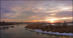 photo "The November sunset over Kazanka"