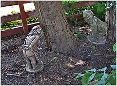 photo "English garden. Joke.."