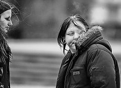 фото "курящие."