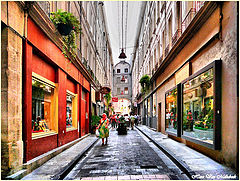 photo "Street in city Carpentras France"