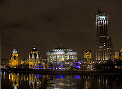 photo "Night walks around Moscow. House music."