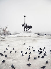 фото "Утро у памятника"