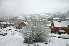 photo "England in snow."