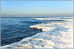 photo "The sea wishes to freeze"