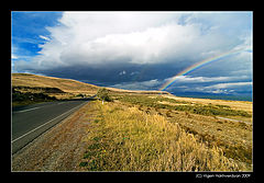 фото "Road and rainbow"
