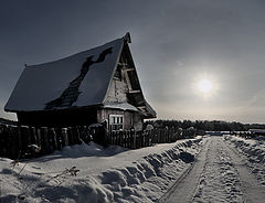 фото "Этюд с домиком"