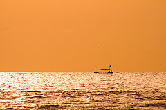 photo "Orange sunset"