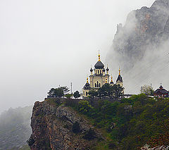 фото "Храм в облаках"