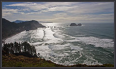 photo "Sunny trailes and sea steps"