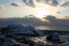 фото "Первый весенний закат"
