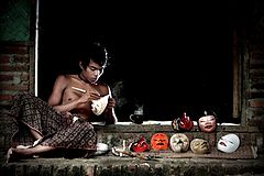 photo "mask carver"