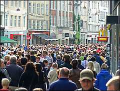 photo "Copenhagen Pedestrian Street "Stroeget""
