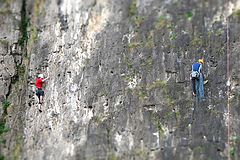 фото "Mountaineers in action"