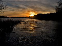 photo "Sunset at the Lake"