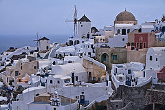 photo "Rainy Santorini"