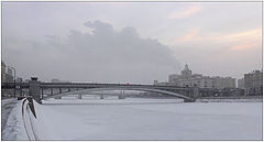 photo "about a snowy winter in Moscow"